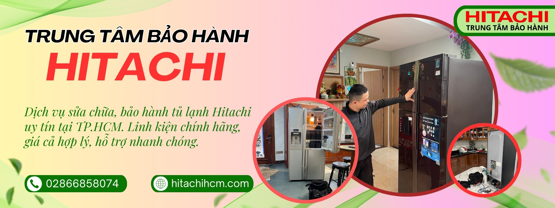 Banner Trung Tâm Bảo Hành Hitachi - 01